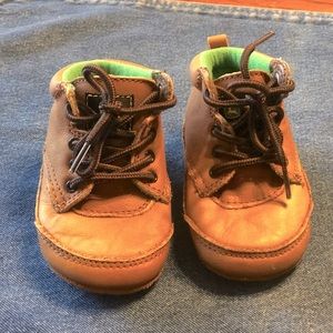 Infant John Deere Leather Shoes